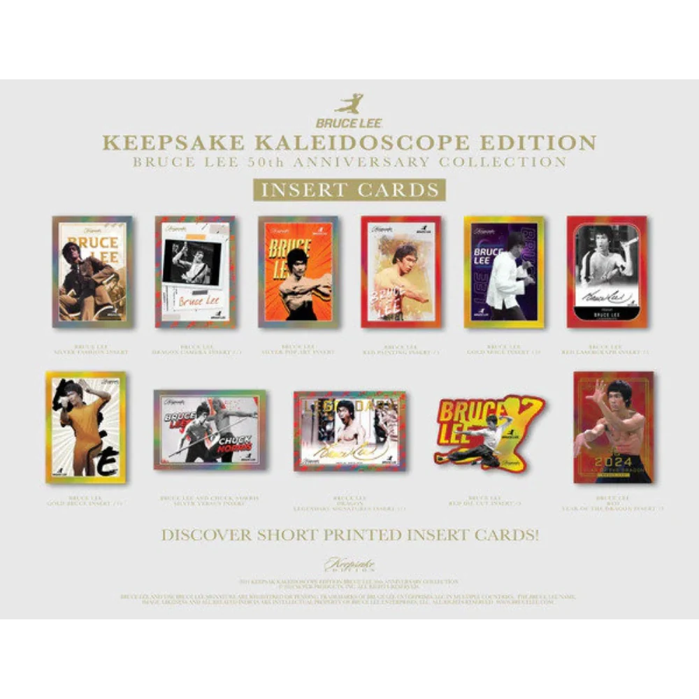 Keepsake 2024 Bruce Lee 50th Anniversary Kaleidoscope Edition - Hobby Box