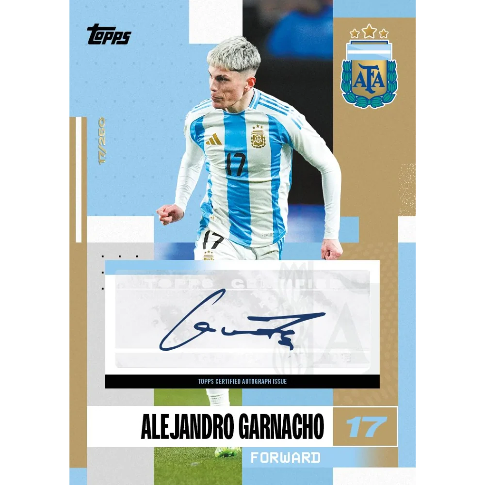 Topps 2024-25 Argentina Team Set- Hobby Box