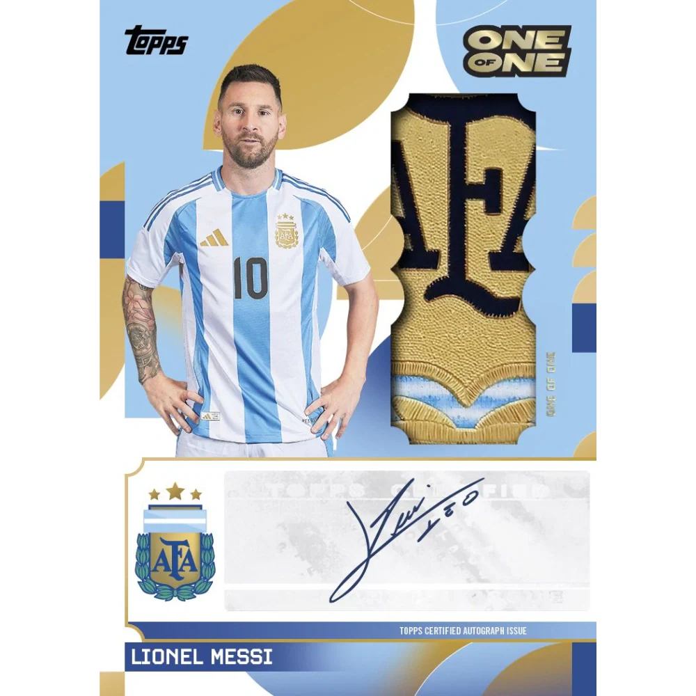 Topps 2024-25 Argentina Team Set- Hobby Box