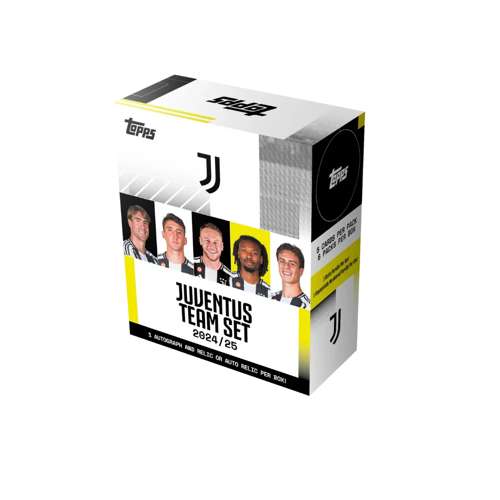 Topps 2024-25 Juventus Team Set - Hobby Box