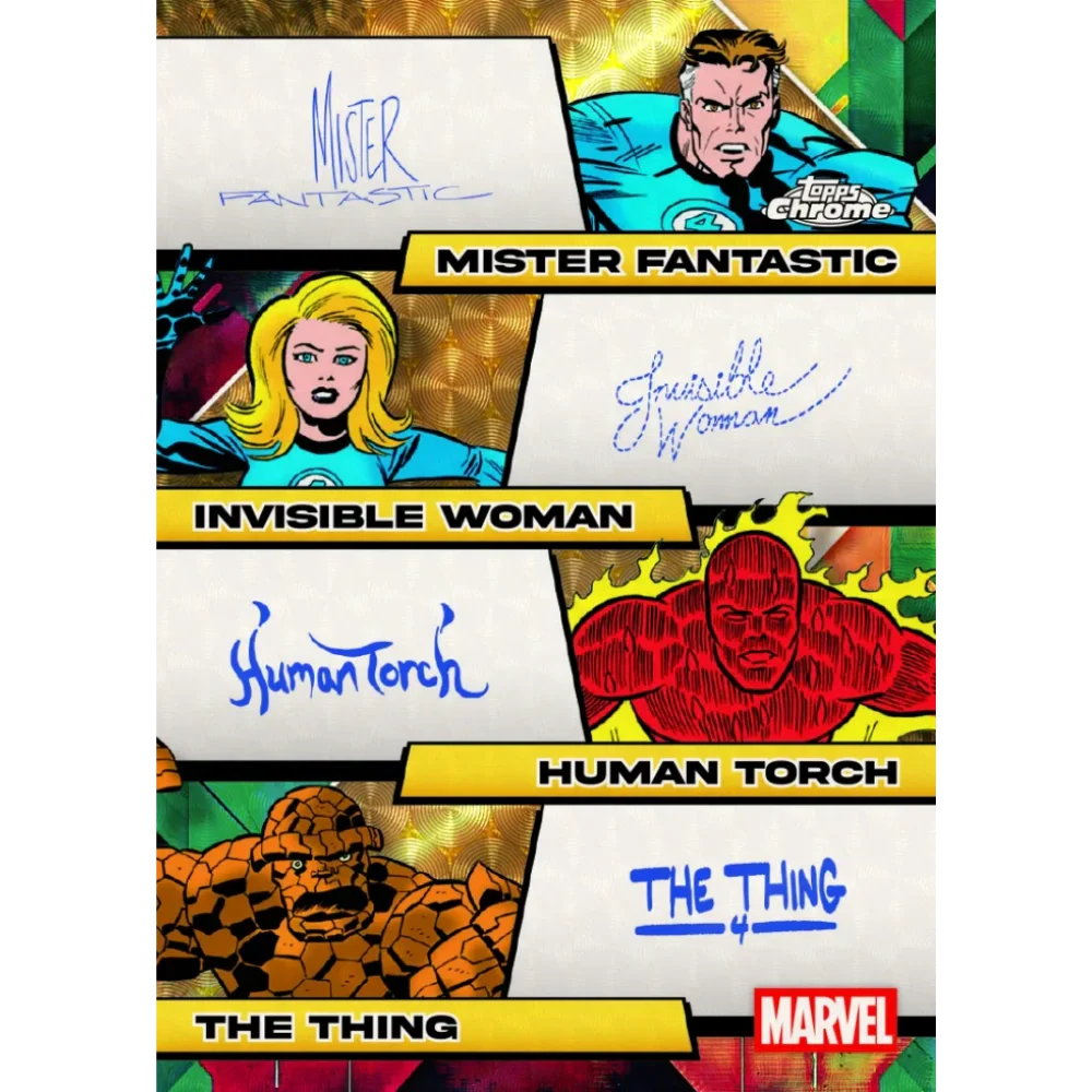 Topps 2025 Chrome Marvel Comics - Value Box