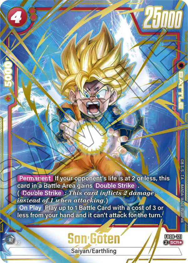 Dragon Ball Super Card Game - Fusion World - FB08 - Saiyan's Pride - Booster [ENG]