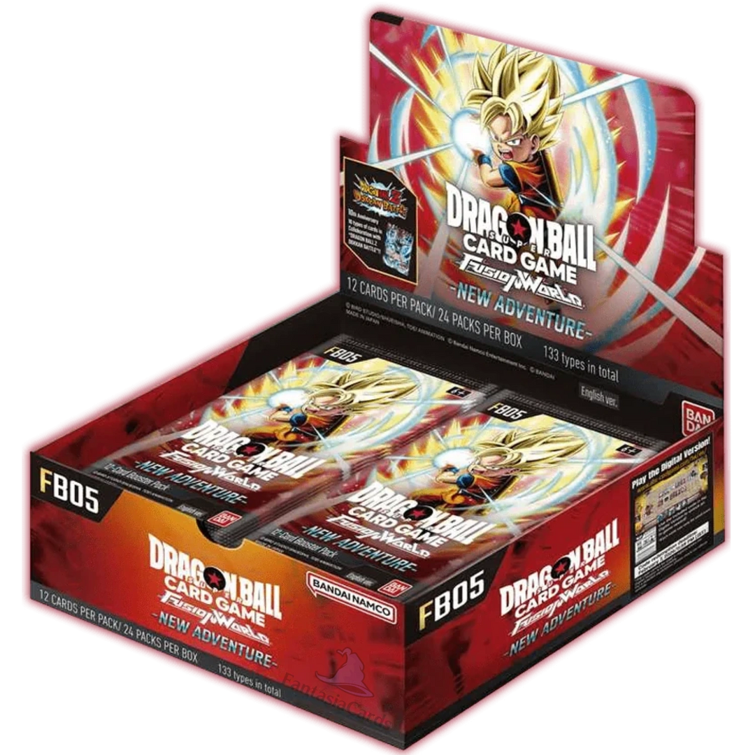 Dragon Ball Super Card Game - Fusion World - FB05 - New Adventure - Display (ENG)
