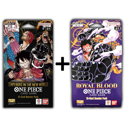 One Piece Card Game - OP10/OP09 - Sleeved Booster Bundle (ENG)