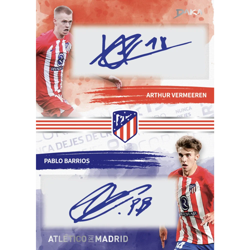 Daka 2023-24 Atlético de Madrid Team Set - Hobby Box