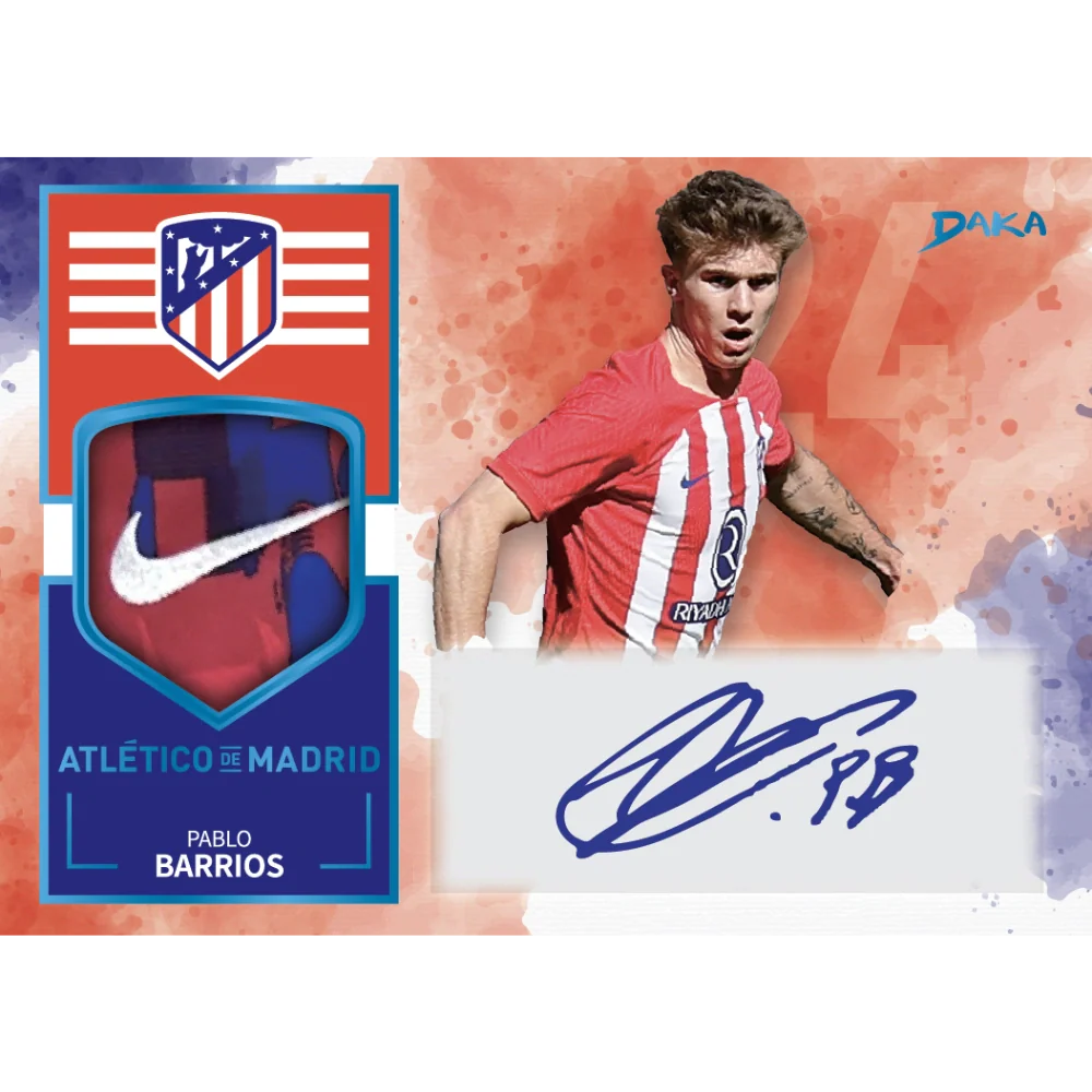 Daka 2023-24 Atlético de Madrid Team Set - Hobby Box