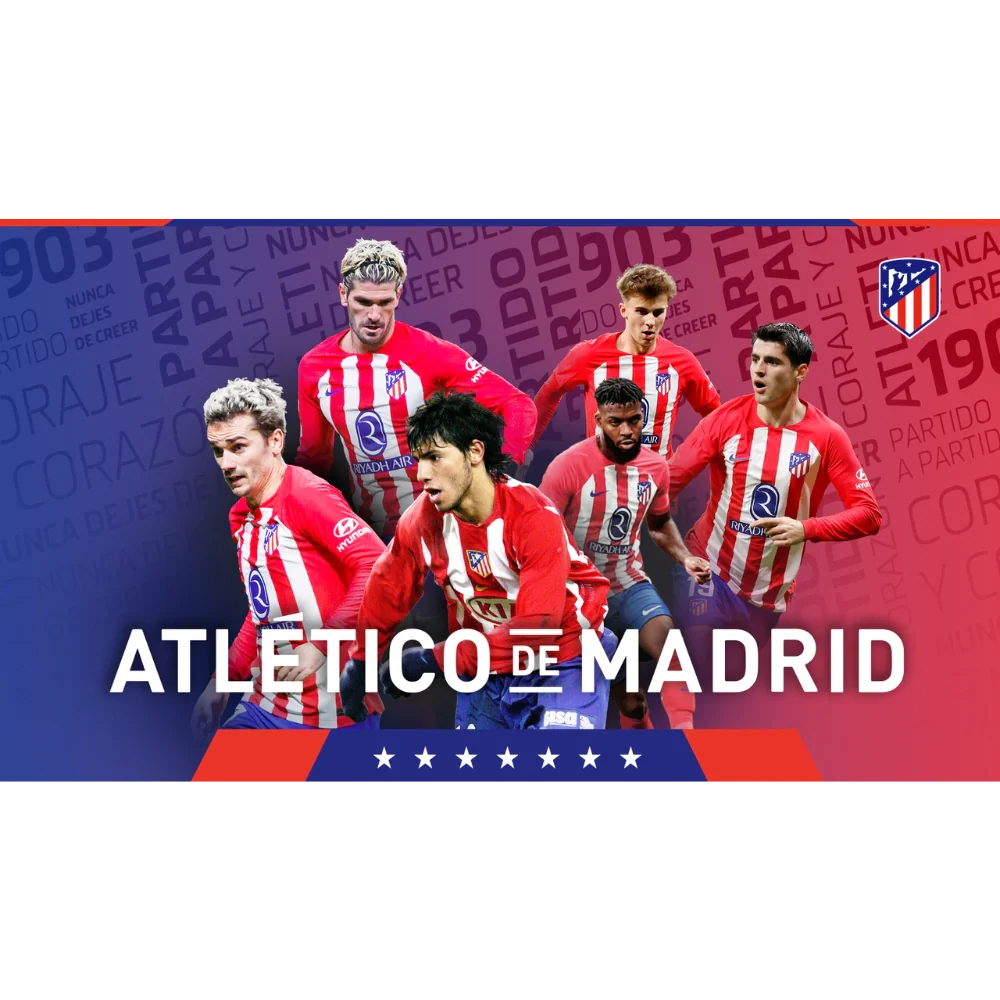 Daka 2023-24 Atlético de Madrid Team Set - Hobby Box