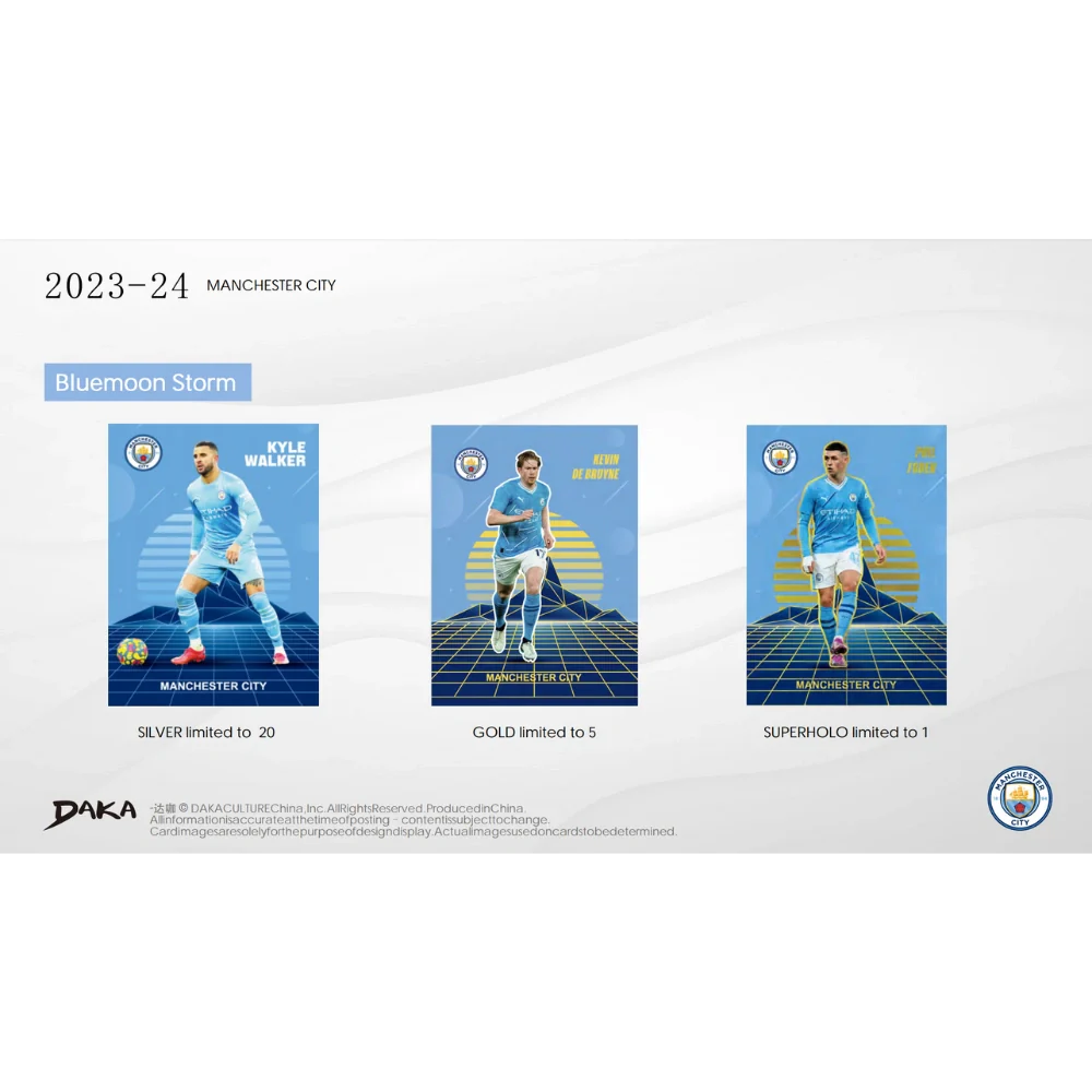 Daka 2023-24 Manchester City Holocene - Hobby Box