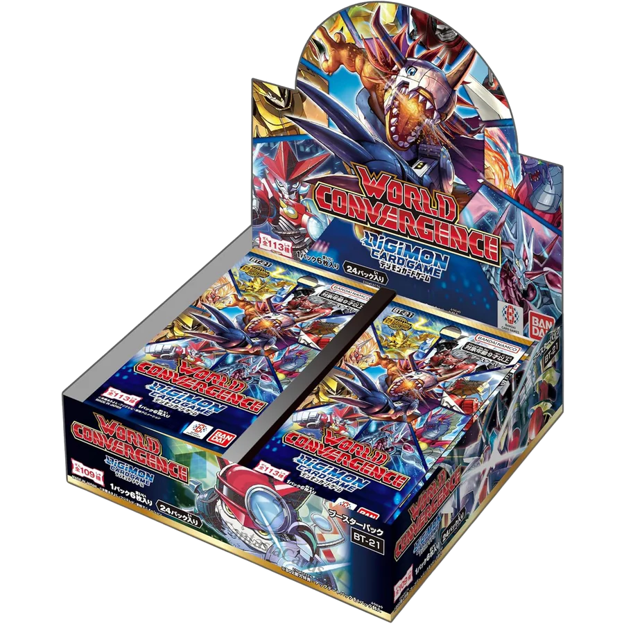 Digimon Card Game - BT21 - World Convergence - Display - [ENG]