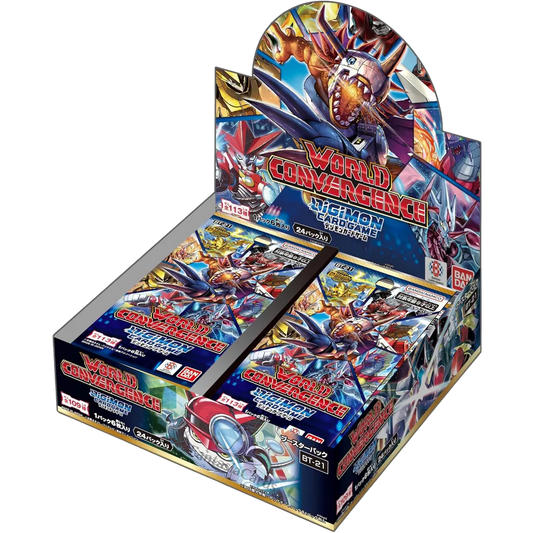 Digimon Card Game - BT21 - World Convergence - Display - [ENG]