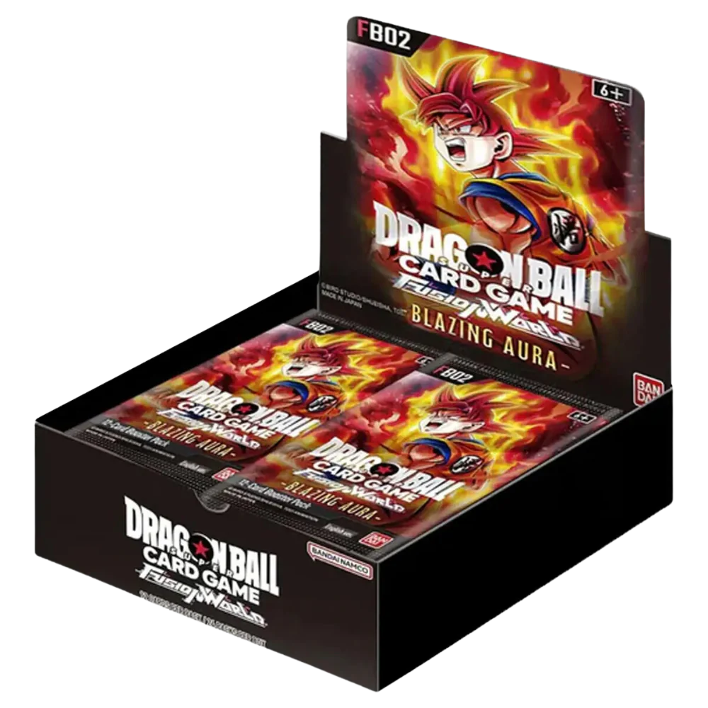 Dragon Ball Blazing Aura Fusion World FB 02 Display