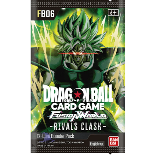 Dragon Ball Super Card Game - Fusion World - FB06 - Rivals Clash - Booster (ENG)
