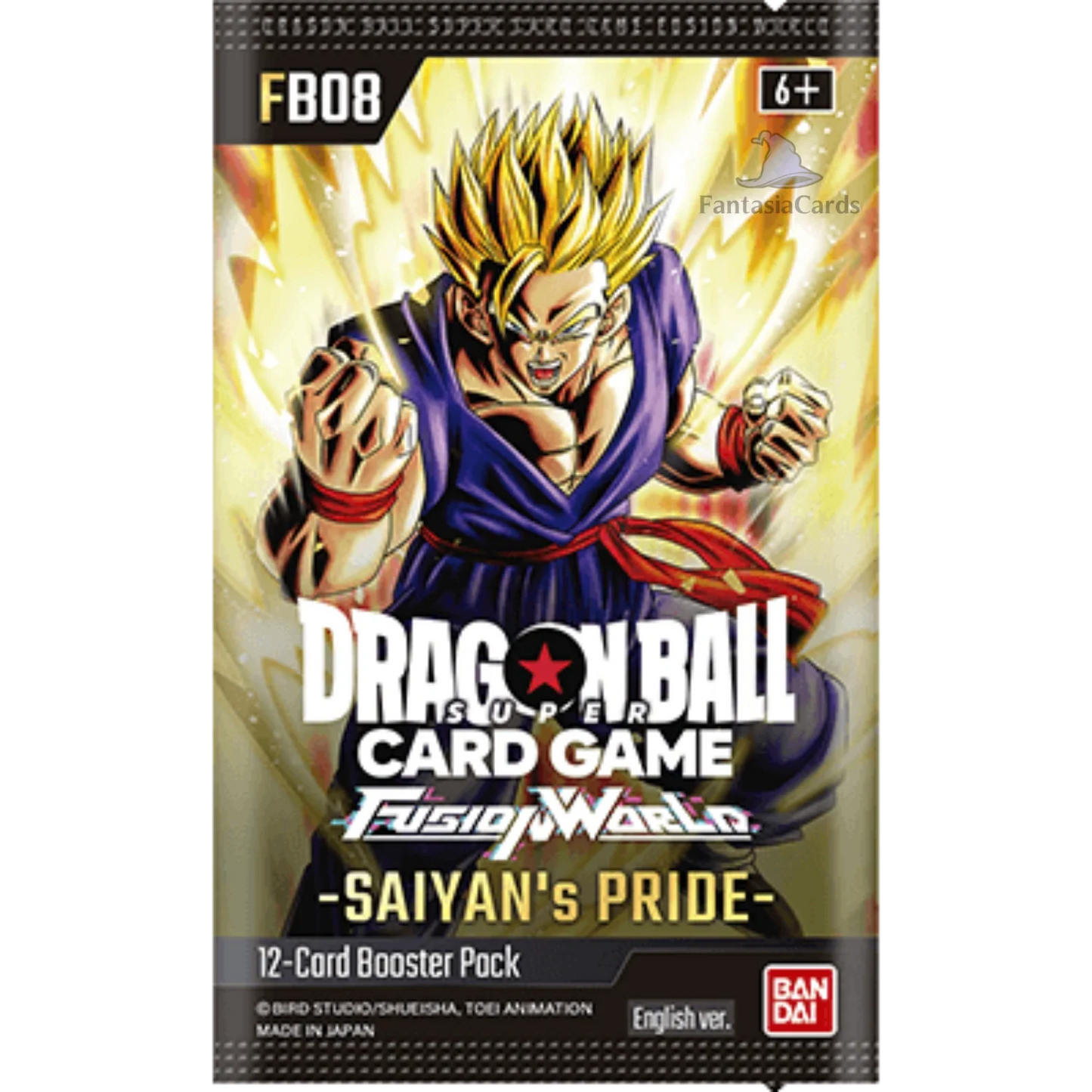 Dragon Ball Super Card Game - Fusion World - FB08 - Saiyan's Pride - Booster [ENG]