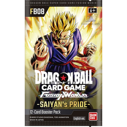 Dragon Ball Super Card Game - Fusion World - FB08 - Saiyan's Pride - Booster [ENG]
