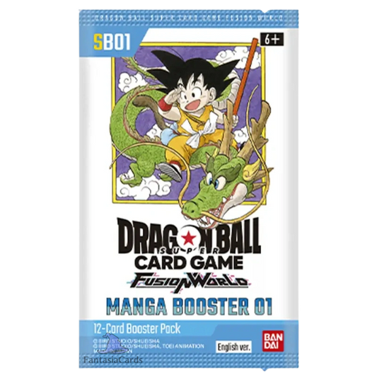 Dragon Ball Super Card Game - Fusion World - SB01 - Manga Booster - Booster (ENG)