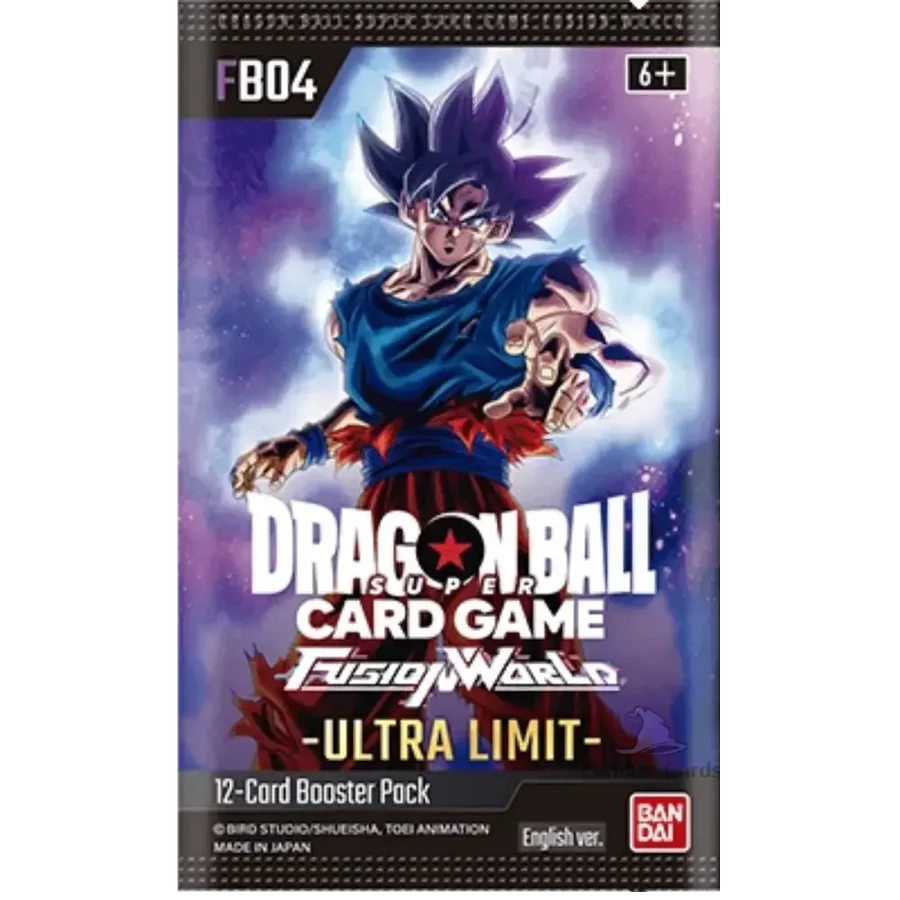 Dragon Ball Super Card Game - Fusion World - FB04 - Ultra Limit - Booster [ENG]