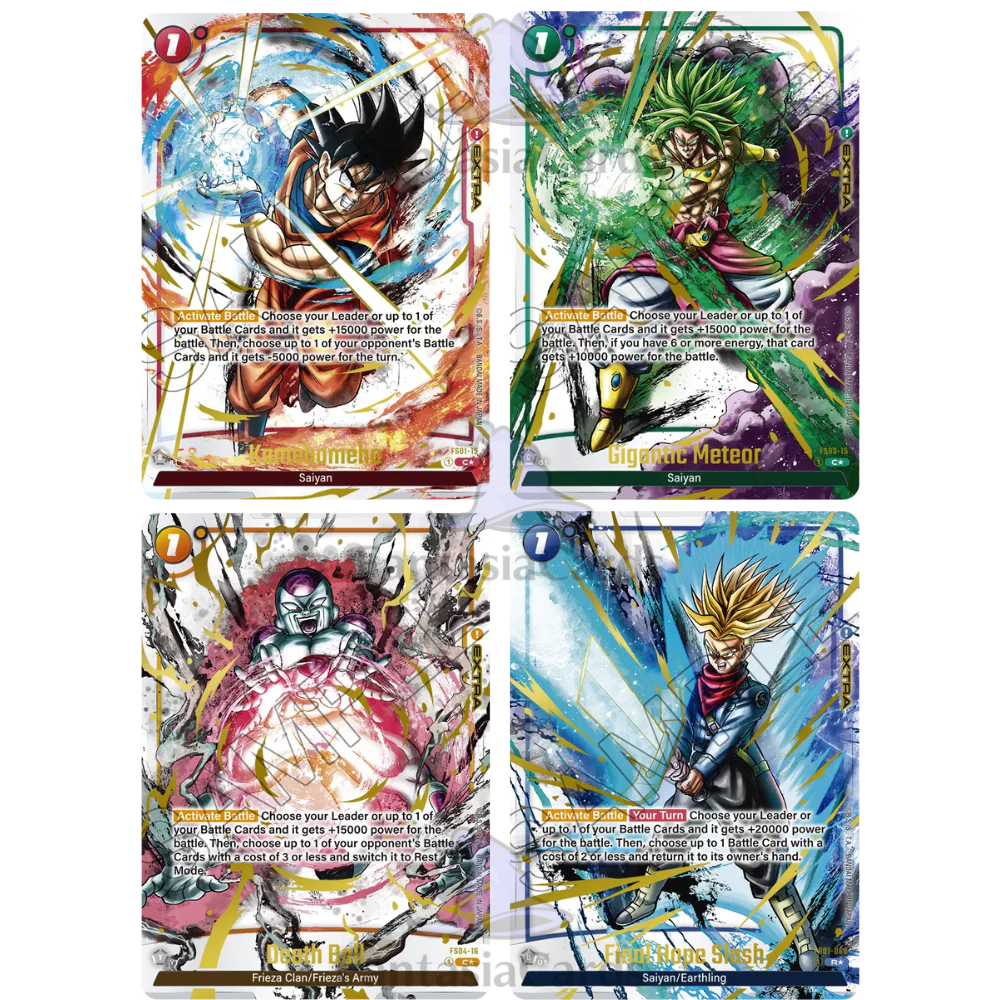 dragon ball super card game fusion world fb 02 blazing aura special rares