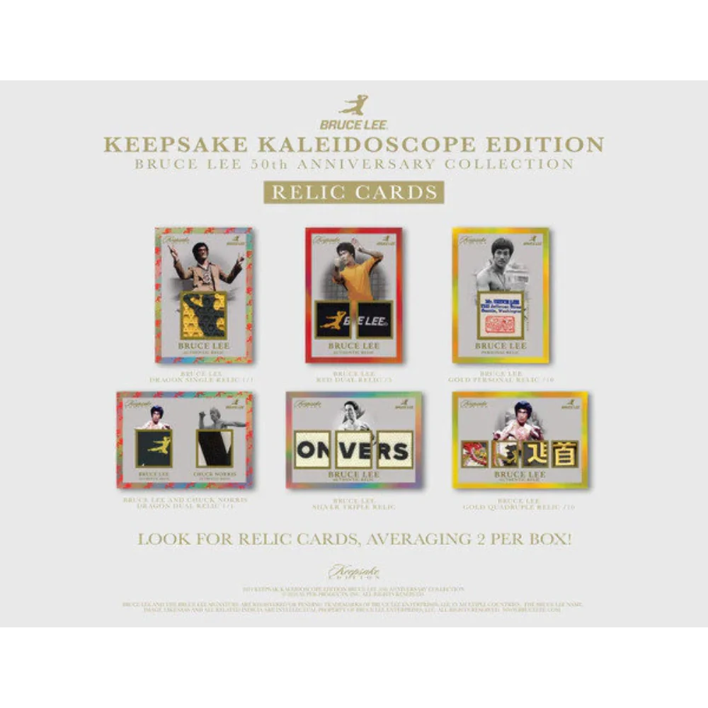 Keepsake 2024 Bruce Lee 50th Anniversary Kaleidoscope Edition - Hobby Box