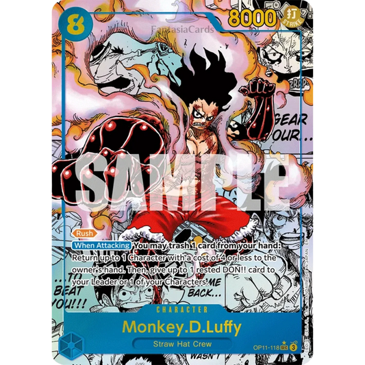 One Piece Card Game - OP11 - A Fist of Divine Speed - Display [ENG]