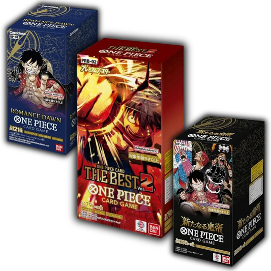 One Piece Card Game - OP01 OP09 & PRB02 - Display Bundle [JP]