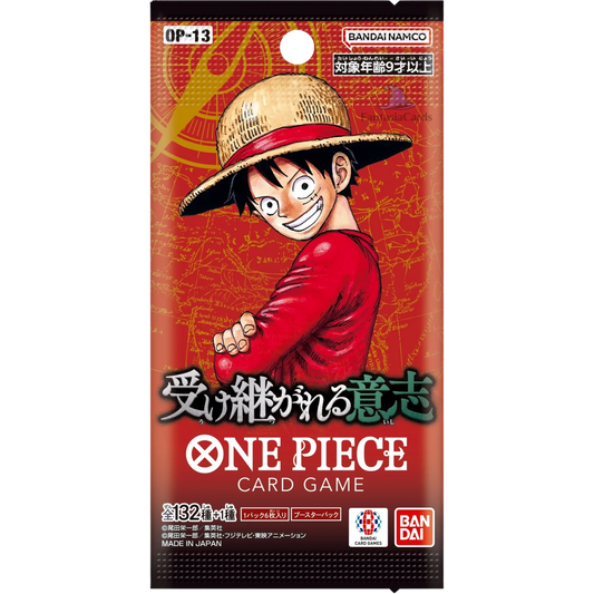 One Piece Card Game - OP13 - Carrying on his Will - Booster [JP]