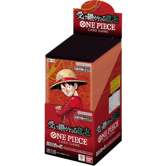 One Piece Card Game - OP13 - Carrying on his Will - Display [JP]