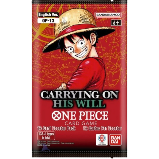 One Piece Card Game - OP13 - Carrying on his Will - Booster [ENG]