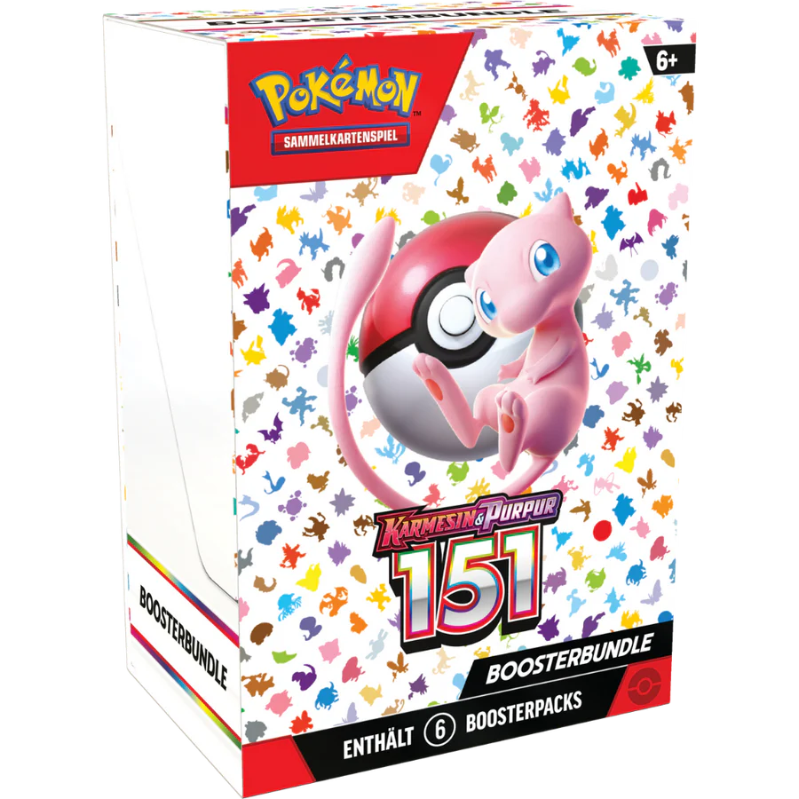 Pokemon - 151 Karmesin und Purpur - Booster Bundle [DE]