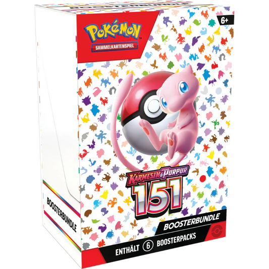 Pokemon - 151 Karmesin und Purpur - Booster Bundle [DE]