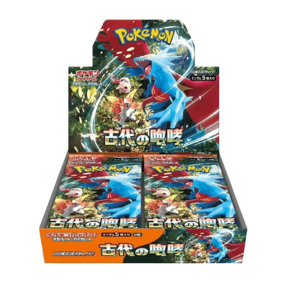 Pokemon Ancient Roar Display Japanisch
