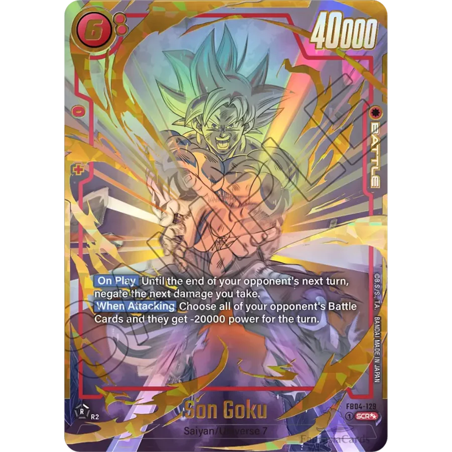 Dragon Ball Super Card Game - Fusion World - FB04 - Ultra Limit - Display [ENG]
