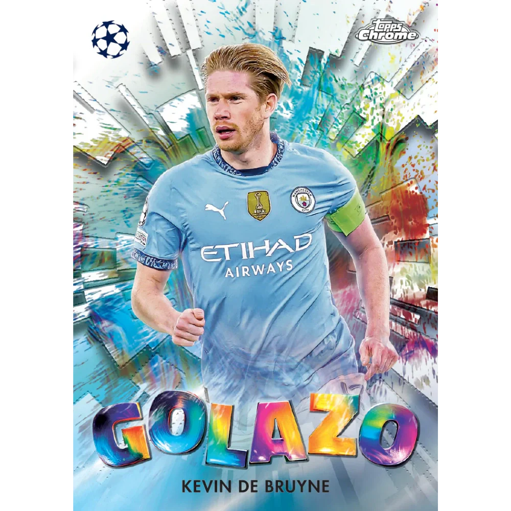 Topps 2024-25 Chrome UEFA Club Competitions Hobby Box - EINZELPACK