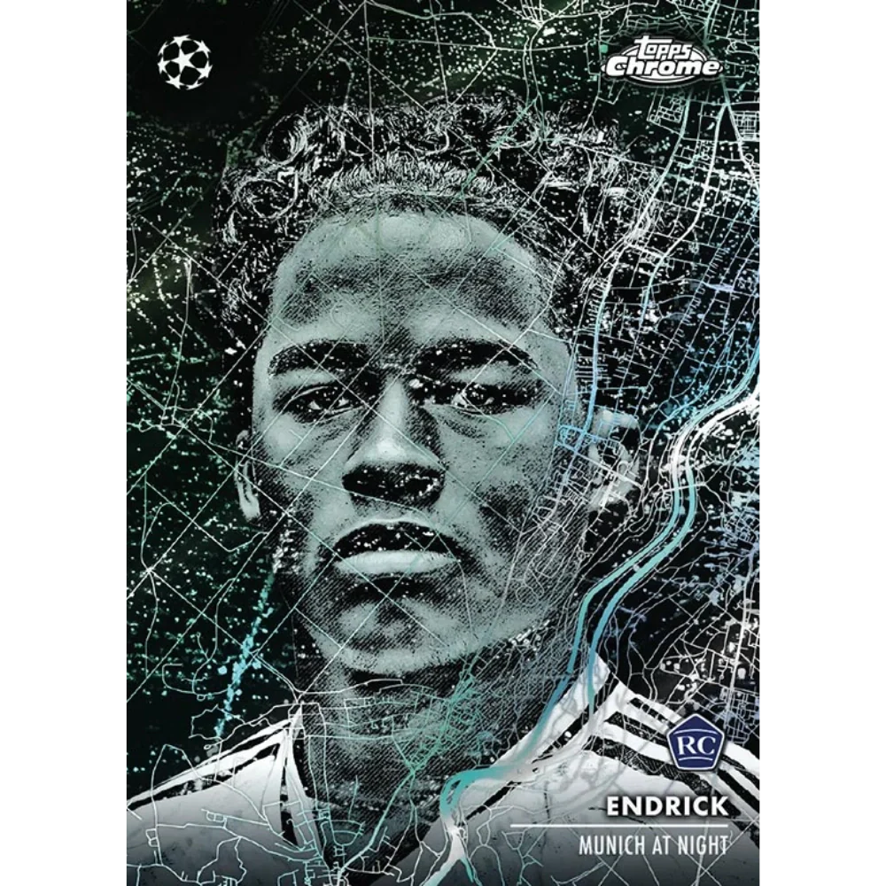 Topps 2024-25 Chrome UEFA Club Competitions Hobby Box - EINZELPACK