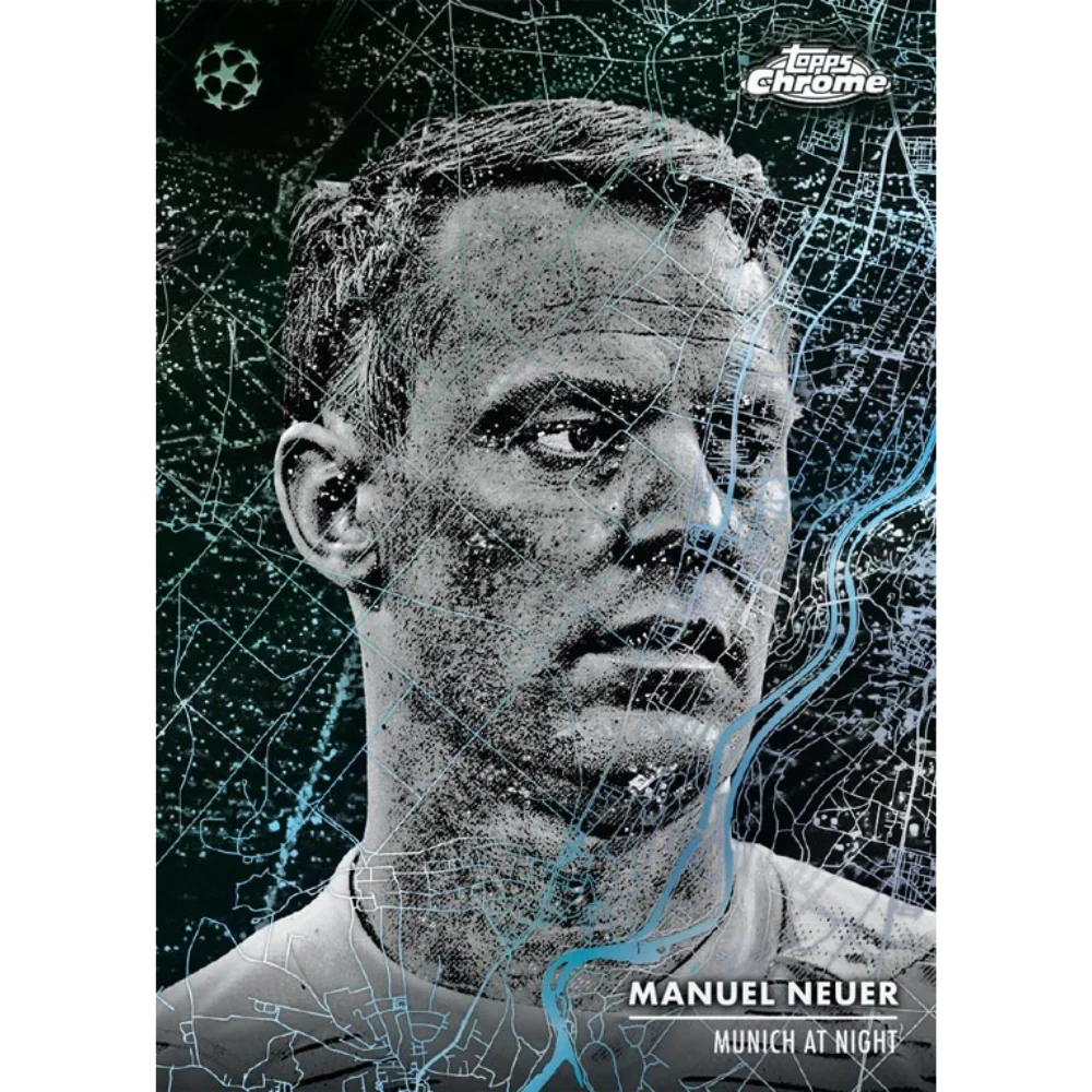 Topps 2024-25 Chrome UEFA Club Competitions Hobby Box - EINZELPACK
