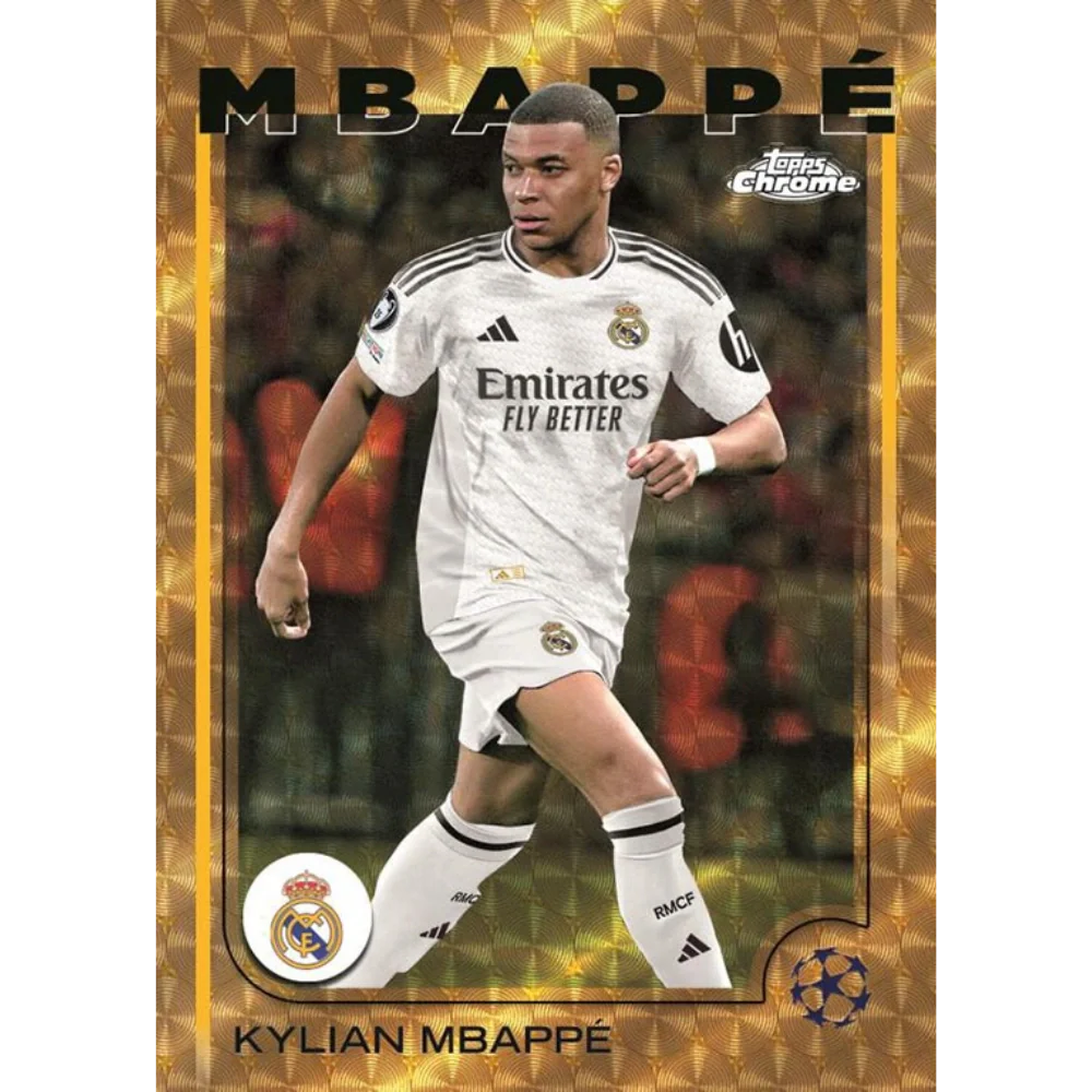 Topps 2024-25 Chrome UEFA Club Competitions Hobby Box - EINZELPACK