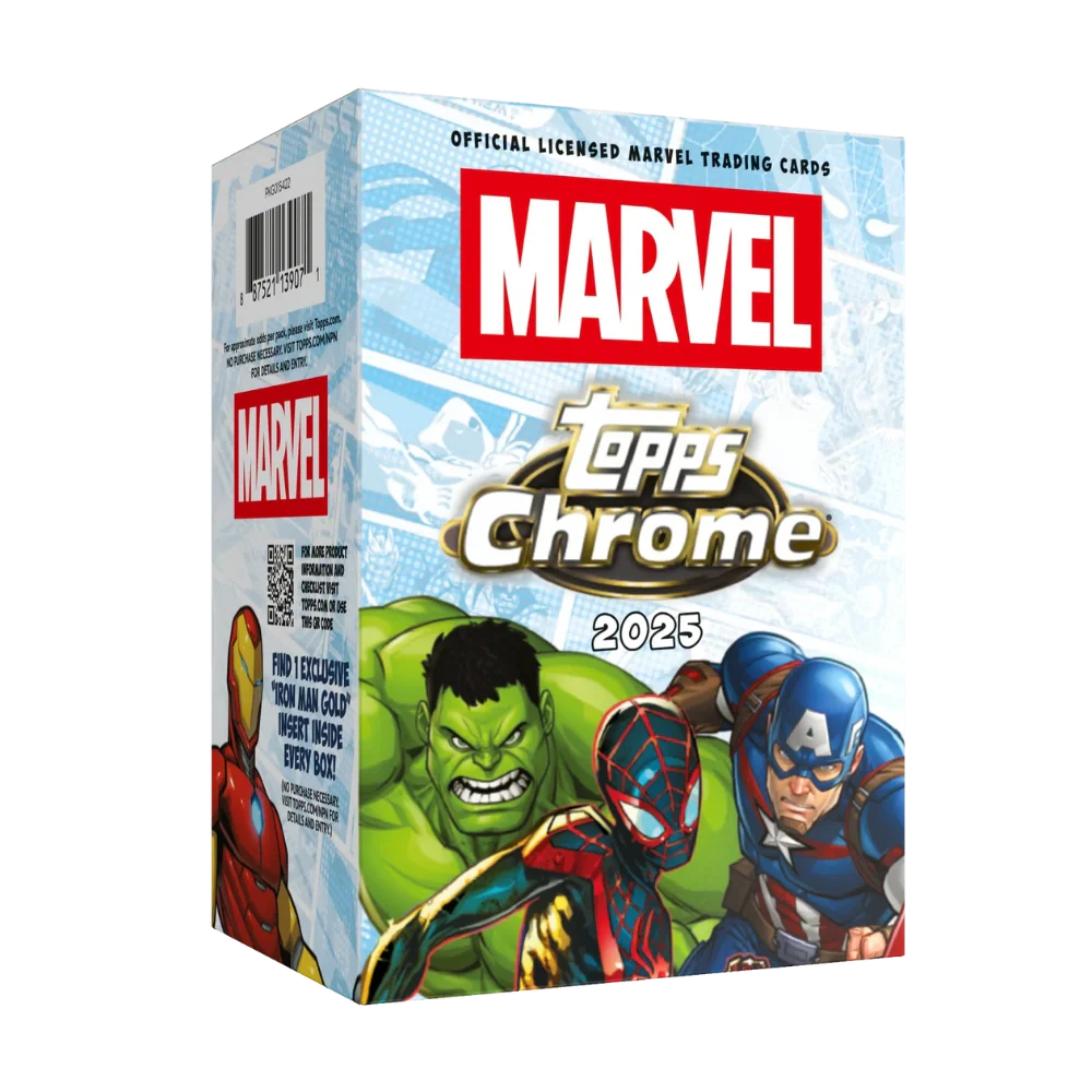Topps 2025 Chrome Marvel Comics - Value Box