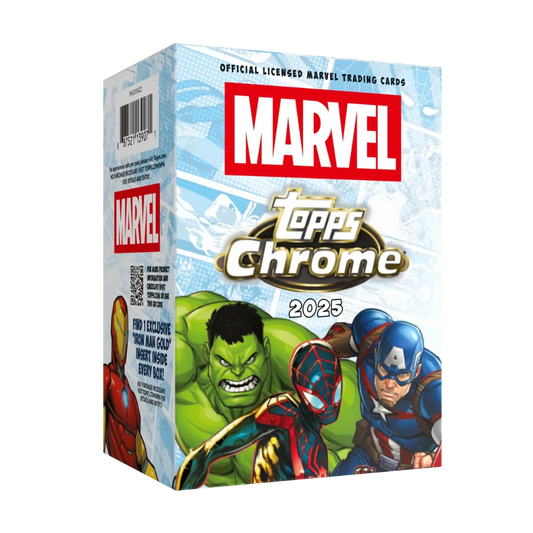 Topps 2025 Chrome Marvel Comics - Value Box