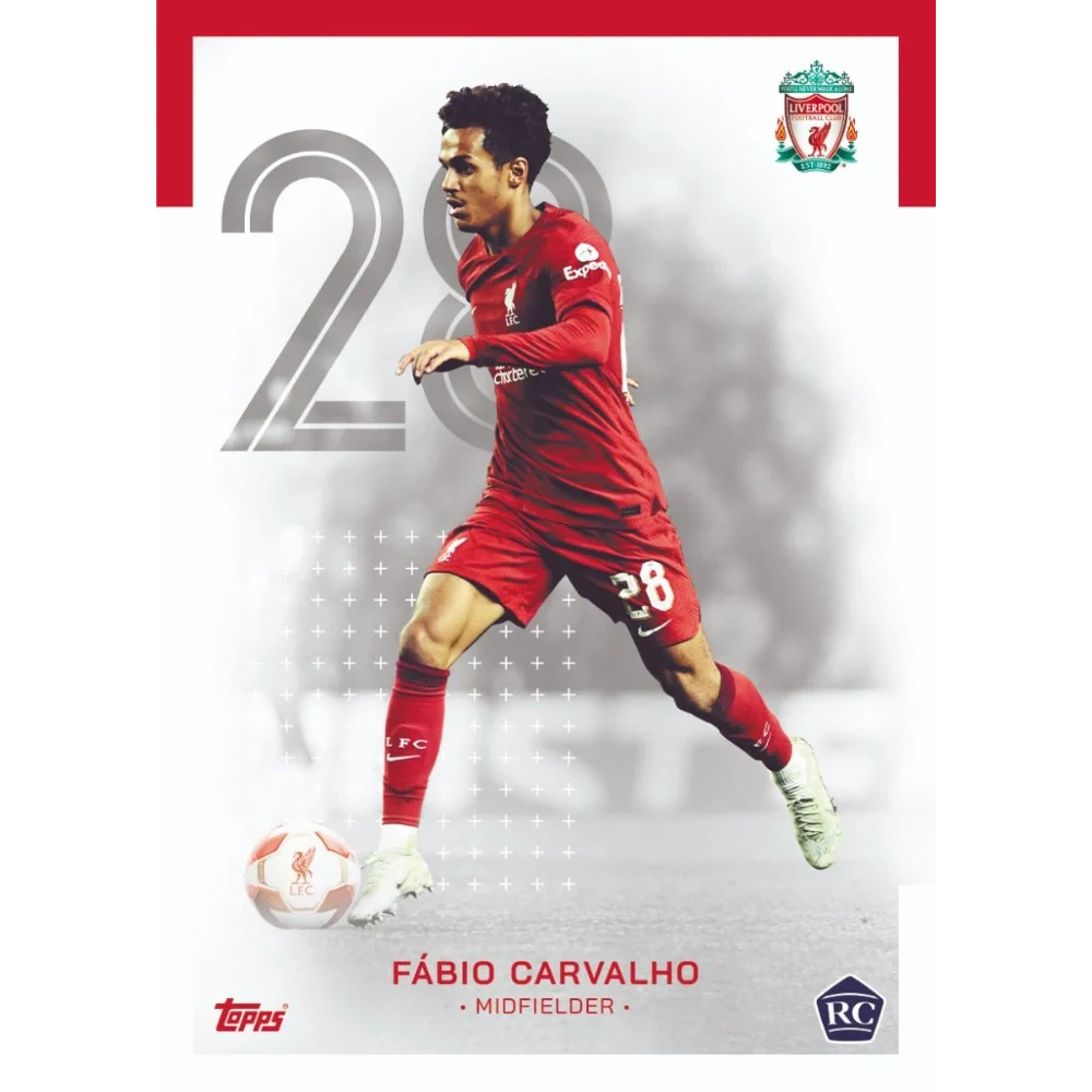 Topps 2022-23 Liverpool FC Team Set - Hobby Box