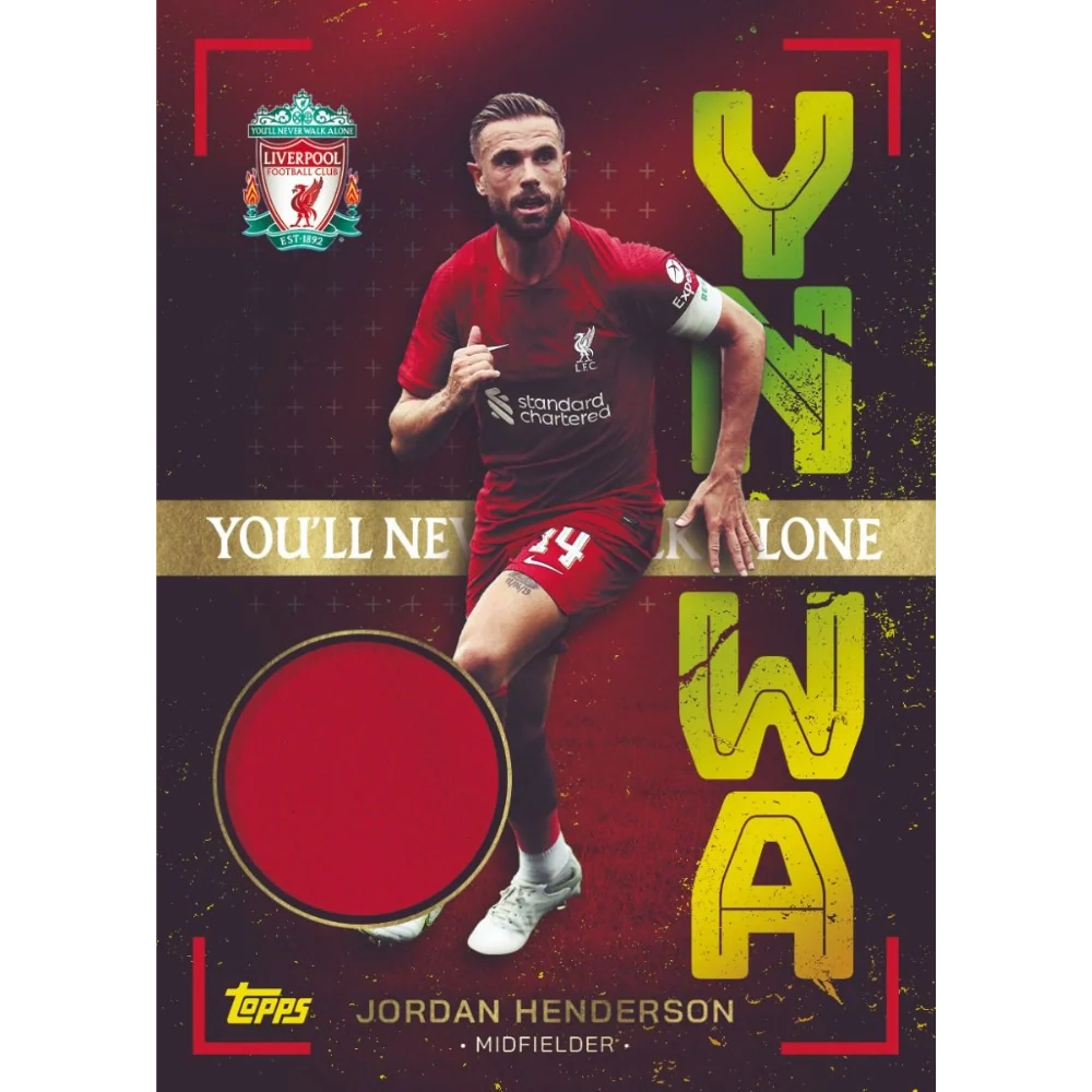 Topps 2022-23 Liverpool FC Team Set - Hobby Box