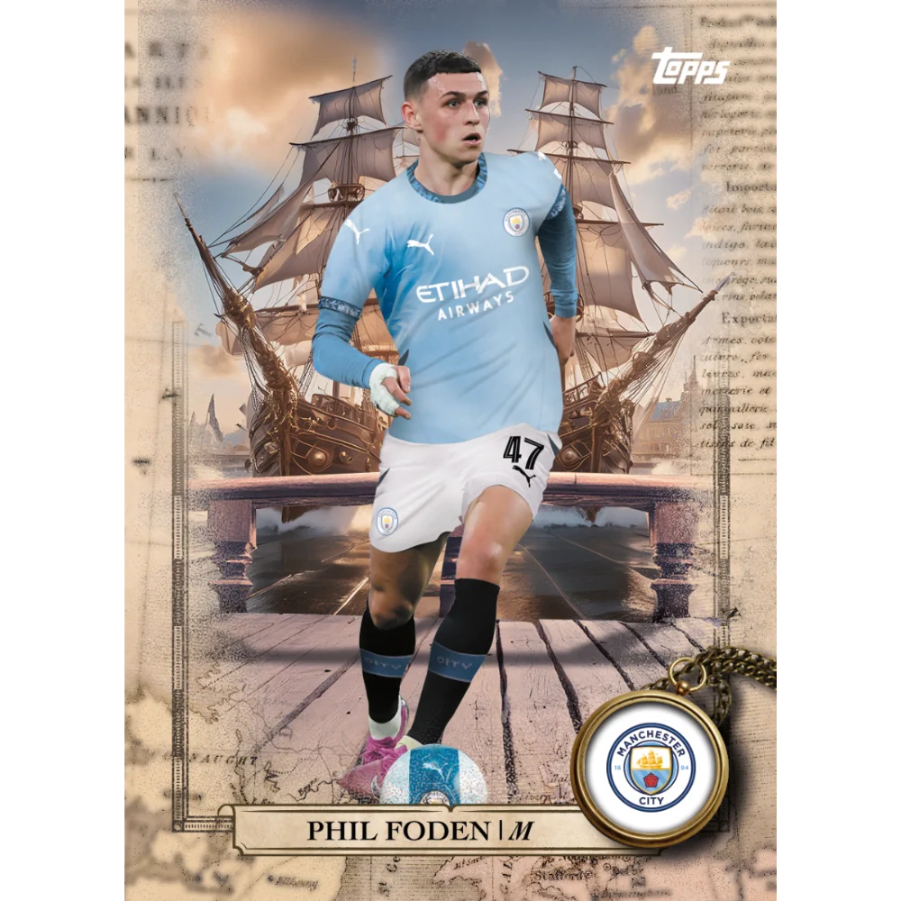 Topps 2024-25 Manchester City Blue Moon - Hobby Box
