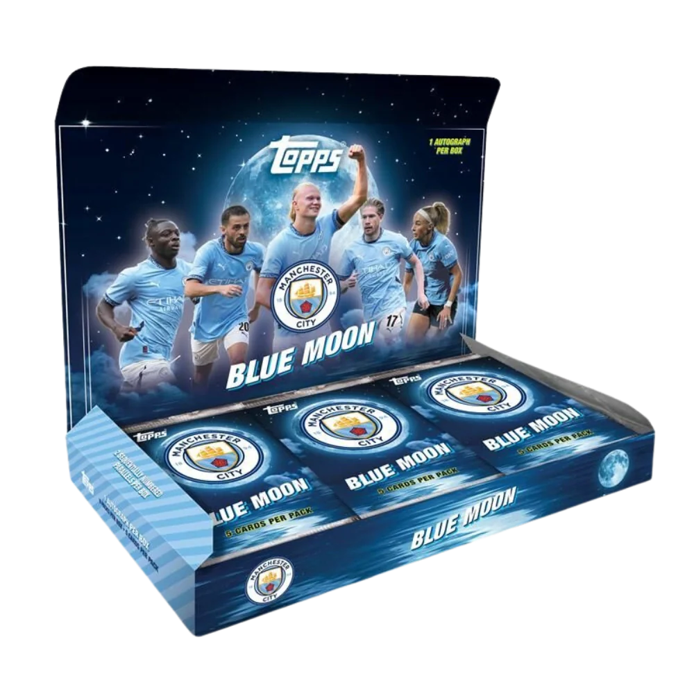 Topps 2024-25 Manchester City Blue Moon - Hobby Box