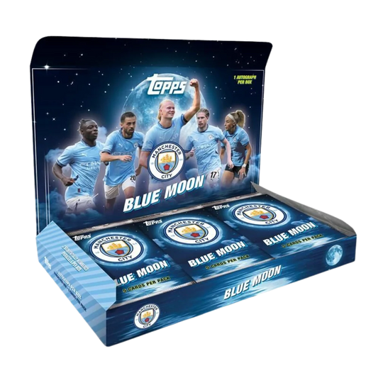 Topps 2024-25 Manchester City Blue Moon - Hobby Box