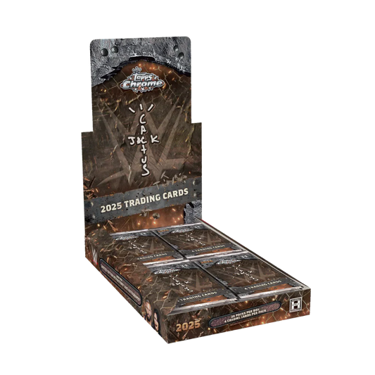 Topps Chrome WWE x Travis Scott Cactus Jack - Hobby Box